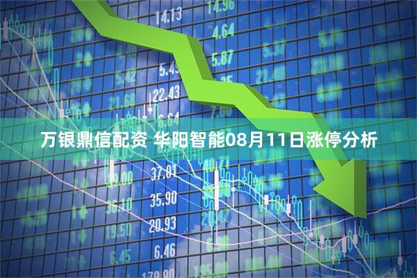 万银鼎信配资 华阳智能08月11日涨停分析